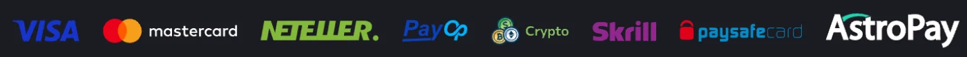 Mystake Casino Métodos de Pago Mystake Casino con métodos de pago Visa, Mastercard, Neteller, PayOp, criptomonedas, Skrill, Paysafecard y AstroPay